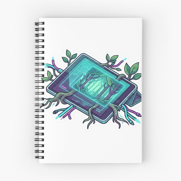 Artikelvorschau, Cyberpunk-Tablet-Digitaldesign-Geek-Kunst entworfen und verkauft von caffeinepixels.