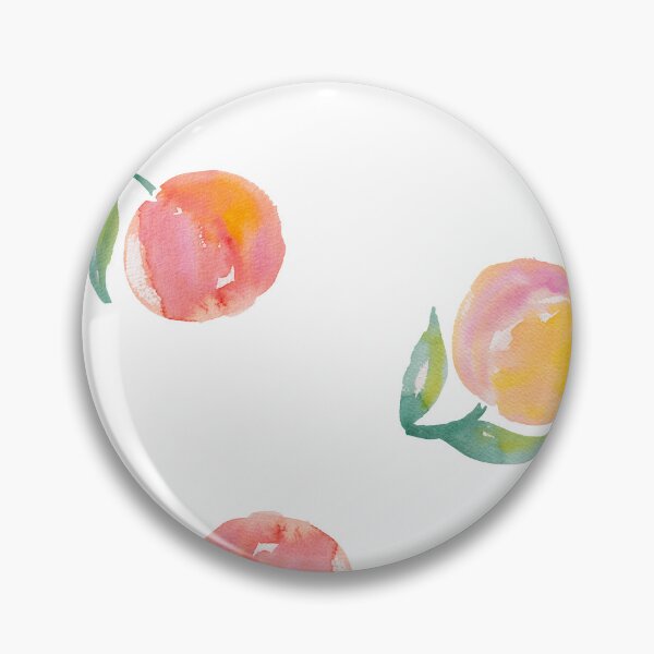 Item preview, Sweet Georgia Peaches - Hand Painted Watercolor Illustration designed and sold by aneladesigns.