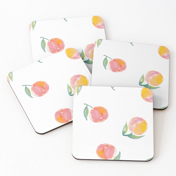Item preview, Sweet Georgia Peaches - Hand Painted Watercolor Illustration designed and sold by aneladesigns.