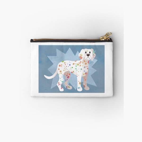 Item preview, colorful rainbow dalmatian dog designed and sold by sinisdrawings.