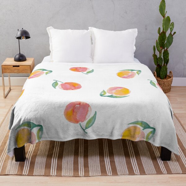 Item preview, Sweet Georgia Peaches - Hand Painted Watercolor Illustration designed and sold by aneladesigns.