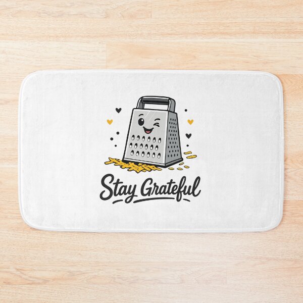 Item preview, Stay Grateful – Cute Positive Kitchen Pun Design designed and sold by Apotheosis by Irie Meraki.