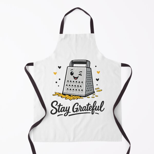 Item preview, Stay Grateful – Cute Positive Kitchen Pun Design designed and sold by Apotheosis by Irie Meraki.
