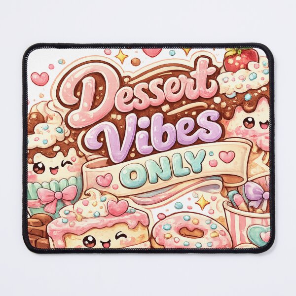 Item preview, Dessert Vibes Only Cute Sweet Treat Design designed and sold by ILYASSE1.