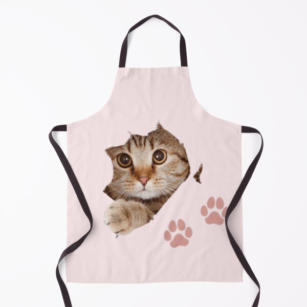 Item preview, Close Up Brown Tabby Cat Paw Print Art designed and sold by Rawafi Art Studio.