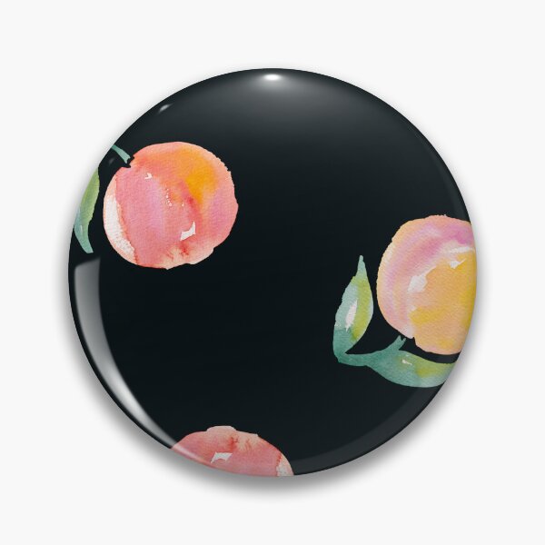 Item preview, Sweet Georgia Peaches - Hand Painted Watercolor Illustration designed and sold by aneladesigns.