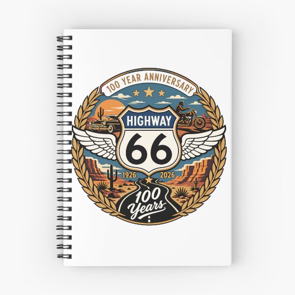 Item preview, Highway 66 Centennial Car Anniversary 100 Years 1926-2026 designed and sold by SEBANOX.
