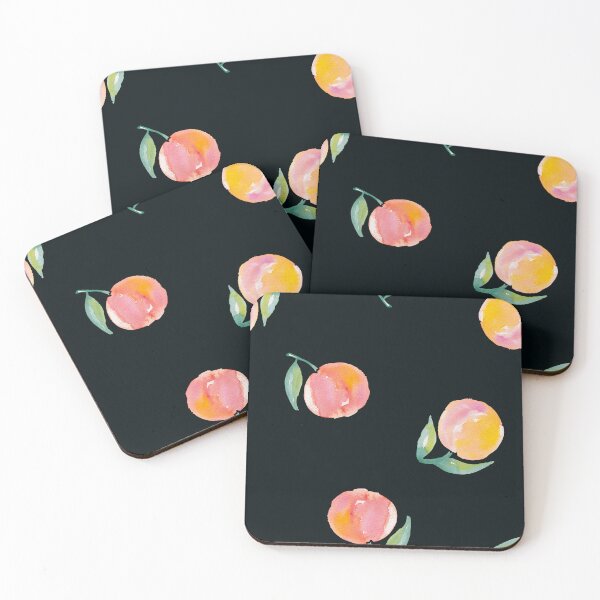 Item preview, Sweet Georgia Peaches - Hand Painted Watercolor Illustration designed and sold by aneladesigns.