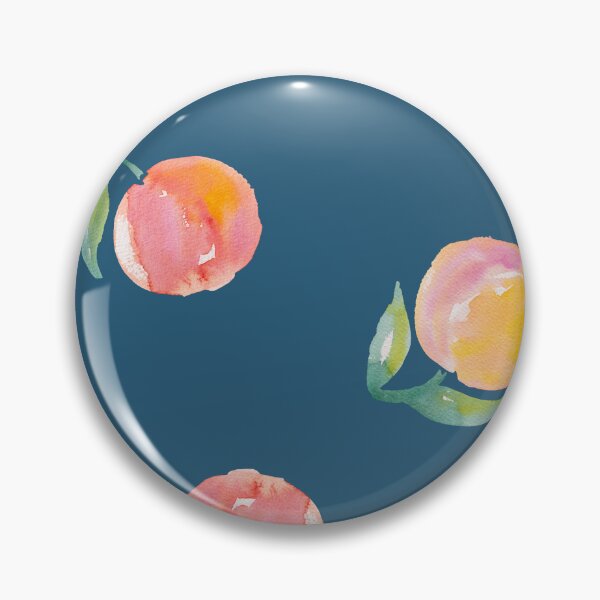 Item preview, Sweet Georgia Peaches - Hand Painted Watercolor Illustration designed and sold by aneladesigns.