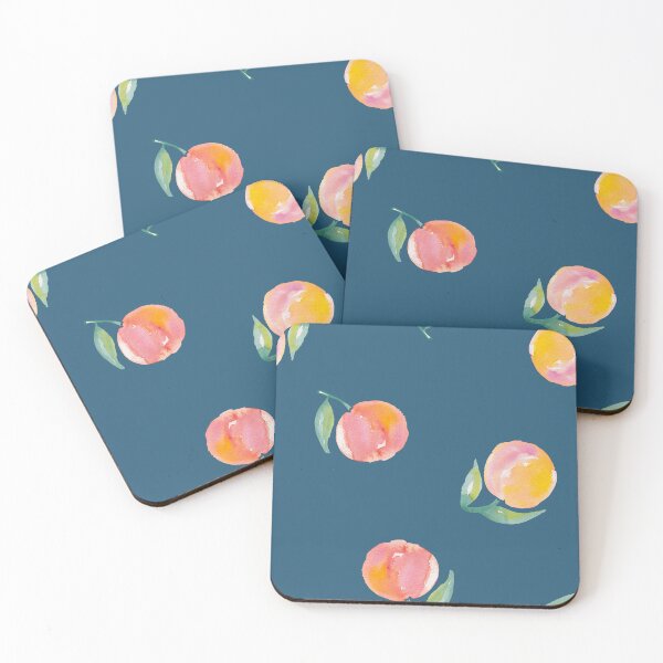 Item preview, Sweet Georgia Peaches - Hand Painted Watercolor Illustration designed and sold by aneladesigns.