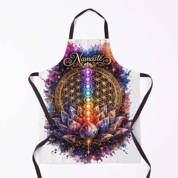 Item preview, Namaste Lotus Chakra Mandala Spiritual Art designed and sold by Trailora.