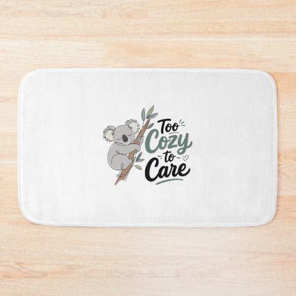 Item preview, Too Cozy to Care – Cute Koala designed and sold by Newthingzy.