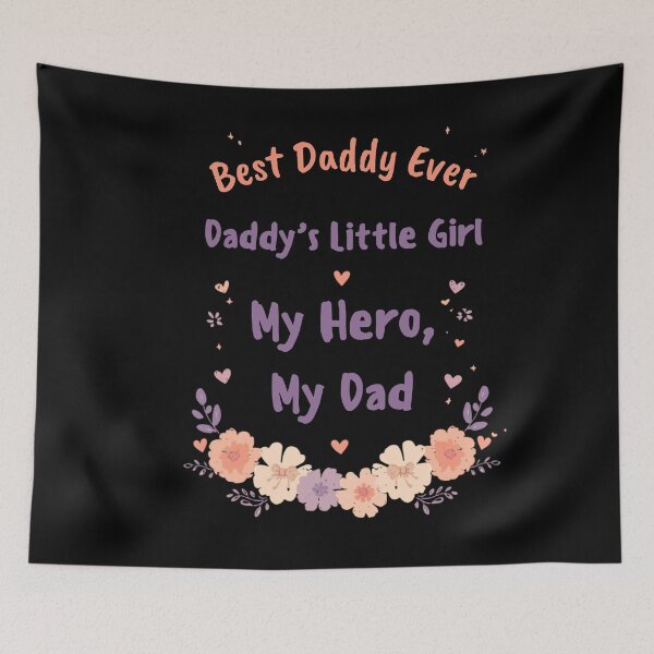 Item preview, Daddys Little Girl My Hero designed and sold by ScriptedMoments.
