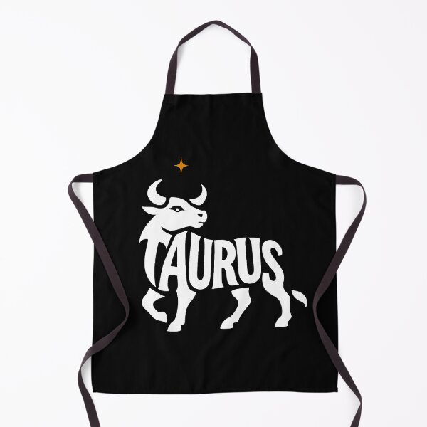 Item preview, Taurus Zodiac Bull Typography Symbol Art designed and sold by PlanetEye Designs.