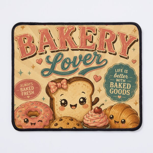 Item preview, Bakery Lover Cute Dessert Aesthetic Design designed and sold by ILYASSE1.