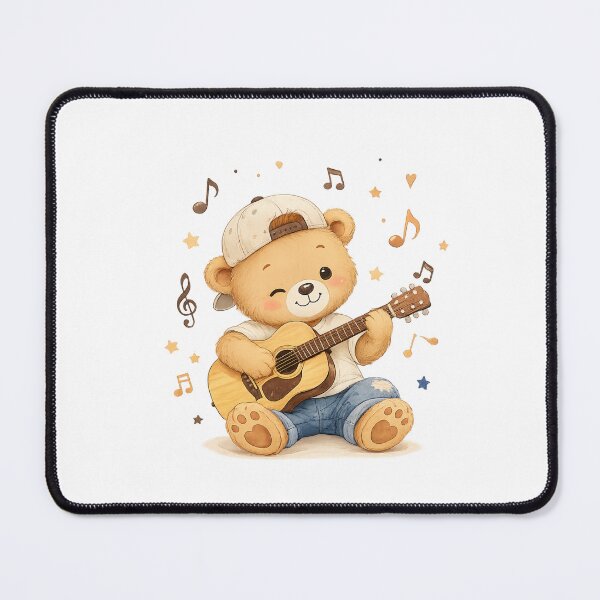 Item preview, Guitarist Bear designed and sold by KM Design.