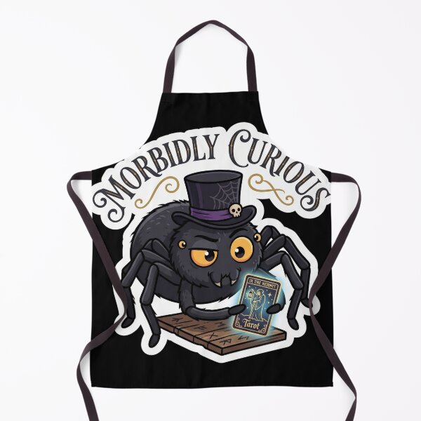 Item preview, Morbidly Curious - Hermit Tarot Witchy Spider Sticker designed and sold by EnigmaticGoth.