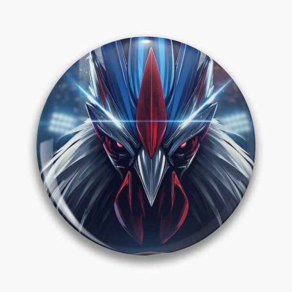 Item preview, France Les Bleus Soccer 2026 Aggressive Rooster Urban Art designed and sold by Aram250.
