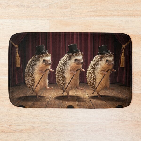 Item preview, Hedgehogs Take Vaudeville by Storm designed and sold by Tridentulus.