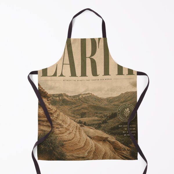 Item preview, EARTH – Luxury Nature Editorial Poster | Geological Landscape Wall Art | Vintage Travel Print designed and sold by Watchyyy.