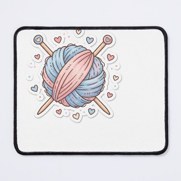Item preview, Knitting Is My Happy Place Yarn Needles Craft Lover designed and sold by ryanguas.