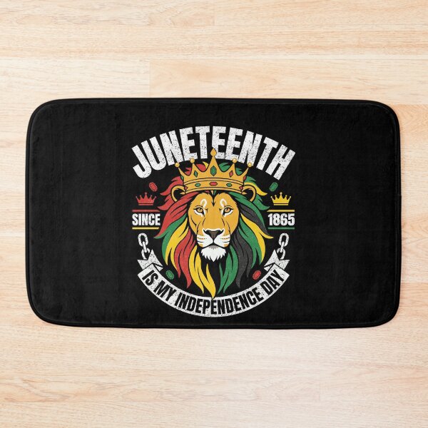 Item preview, Juneteenth Crowned Lion Freedom Pride Since 1865 Celebration designed and sold by FreshVibe Prints.