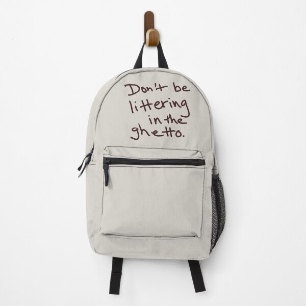Item preview, Don’t be littering in the ghetto. designed and sold by abeink.