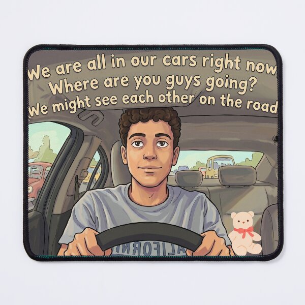 Artikelvorschau, Wir sitzen alle gerade in unseren Autos. entworfen und verkauft von adamjourney.