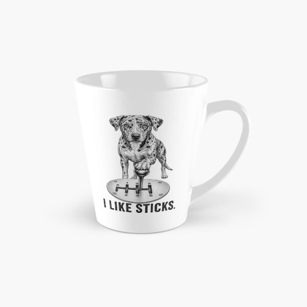 Item preview, Catahoula Dog I Like Sticks Manual Transmission Gearshift T-Shirt designed and sold by DaBestWords.