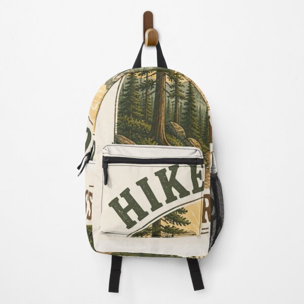 Item preview, Hike More Worry Less Retro Vintage Hiking T-Shirt | Nature Lover Gift designed and sold by SunnyDesign82.