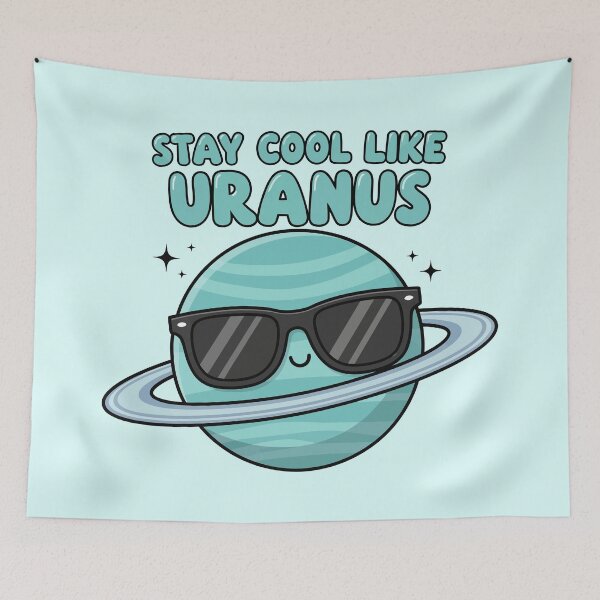 Item preview, Stay Cool Like Uranus designed and sold by Amir Faysal.