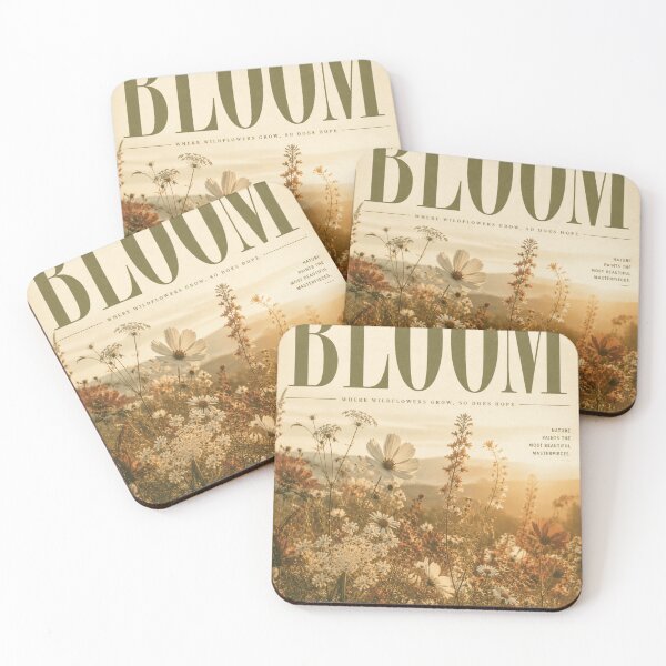 Item preview, BLOOM – Luxury Botanical Editorial Poster | Wildflower Wall Art | Vintage Nature Print designed and sold by Watchyyy.