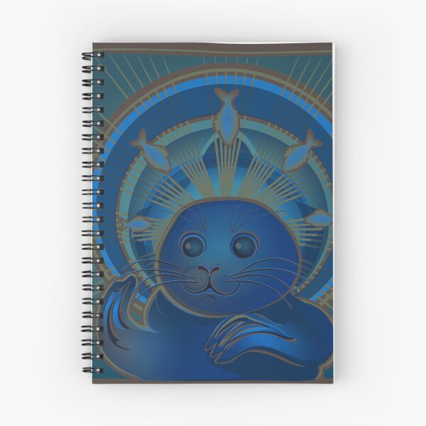 Item preview, Iconic seal icon blue designed and sold by MiraNomegusta.