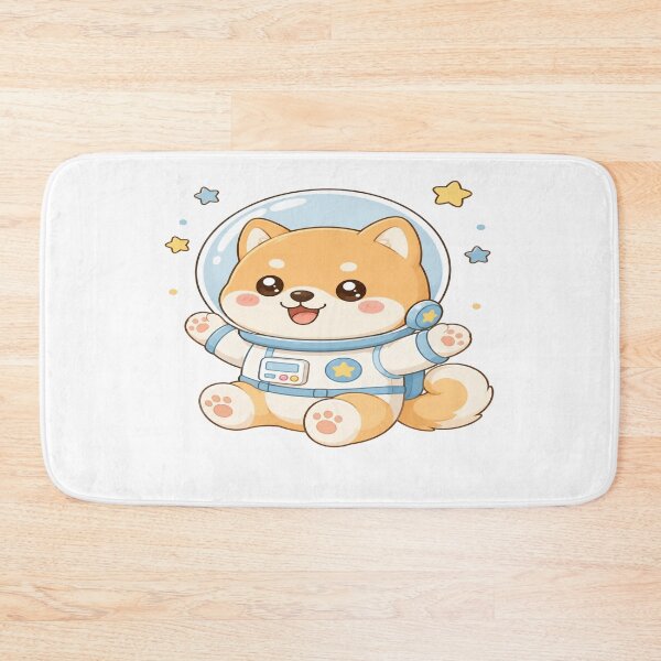 Item preview, Cute Astronaut Dog Sticker | Kawaii Space Puppy Cartoon Art designed and sold by StickersHul.