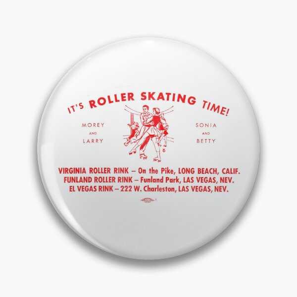 Item preview, El Vegas Rink Las Vegas Nevada Roller Skating Rink Sticker Decal Label designed and sold by tislord.