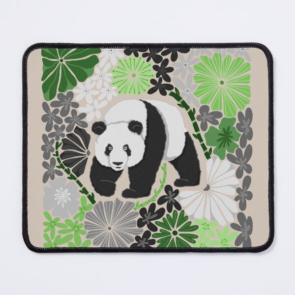 Item preview, Panda - Aromantic Flag PRINT designed and sold by HannahReeStudio.