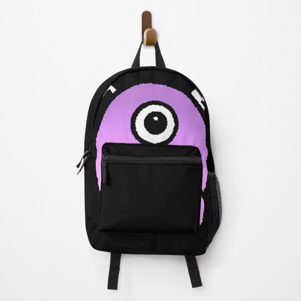 Item preview, Kawaii Purple One-Eyed Monster with Horns Chibi designed and sold by AstronautMerch.