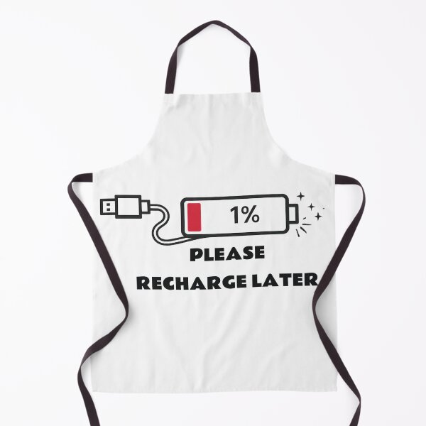 Item preview, Please Recharge Later Tee designed and sold by DesignTeamHub.