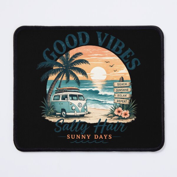 Item preview, Salty Hair Sunny Days Beach Vibes designed and sold by KICOR.