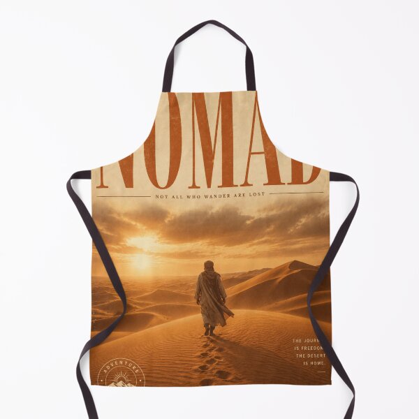 Item preview, NOMAD – Luxury Desert Travel Poster | Sahara Wall Art | Vintage Adventure Editorial Print designed and sold by Watchyyy.