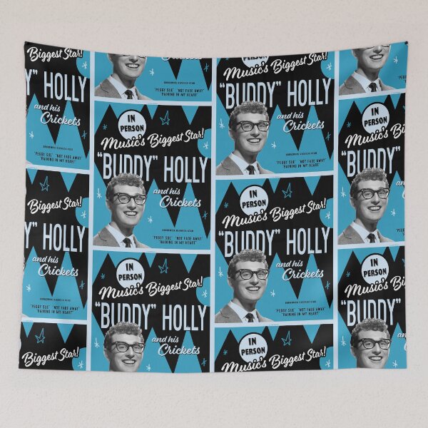 Item preview, Buddy Holly and his Crickets Blue designed and sold by Normbot2000.