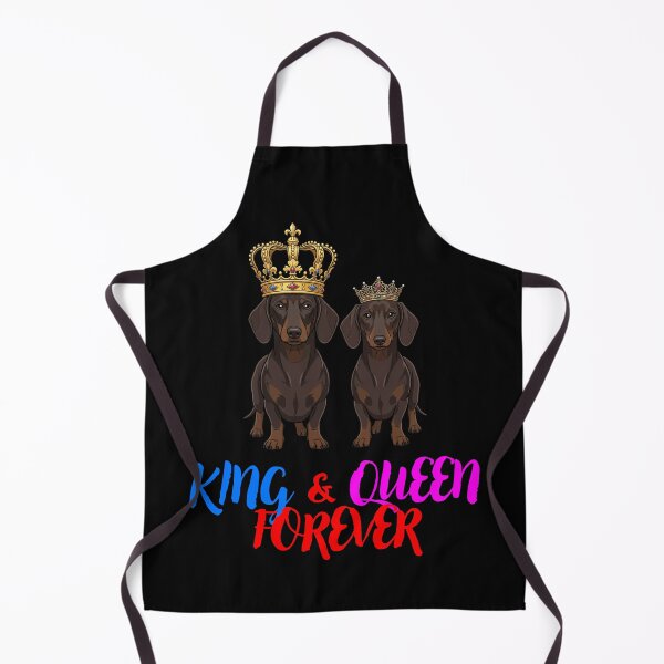 Item preview, King & Queen Forever Dachshund Royal Couple Gifts designed and sold by Domel9674.