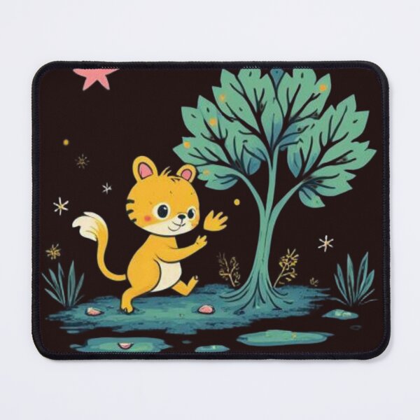 Item preview, Cute Tiger Under The Stars designed and sold by aminomen.