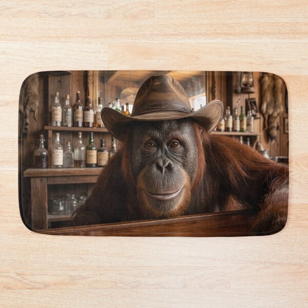 Item preview, Orangutan Bartender Lends a Sympathetic Ear designed and sold by Tridentulus.