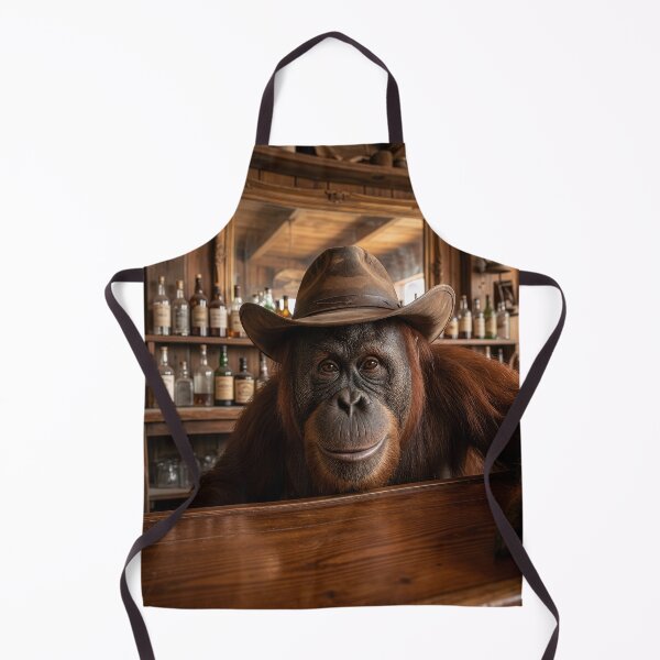 Item preview, Orangutan Bartender Lends a Sympathetic Ear designed and sold by Tridentulus.