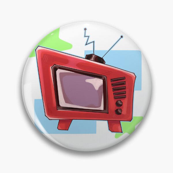 Item preview, Retro TV designed and sold by Frogwithfeelings.