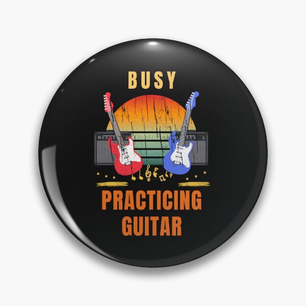 Item preview, Busy Practicing Guitar Funny Guitar Player Musician Design designed and sold by Joyful-Pixel.