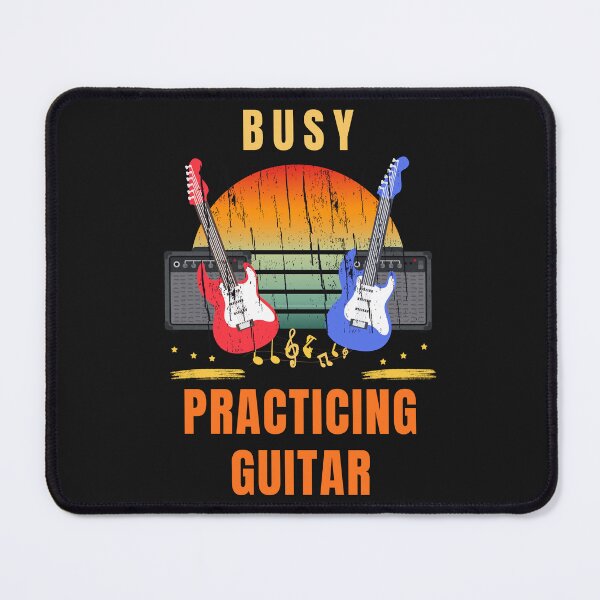 Item preview, Busy Practicing Guitar Funny Guitar Player Musician Design designed and sold by Joyful-Pixel.