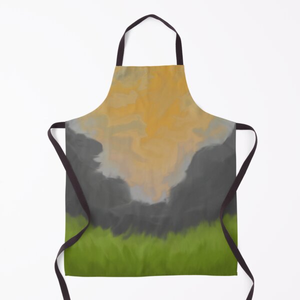 Item preview, Golden Sky Landscape Painting designed and sold by EsmArtUniverse.