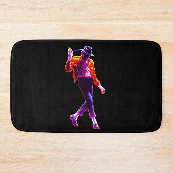 Item preview, Michael Jackson Dance King Neon Glow Red Jacket Art designed and sold by ExploreAura Studio.